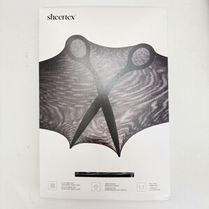 Sheertex Control Top Sheer Rip-Resist Tights #PH-YSHEERO-XL-BLK Size XL Black